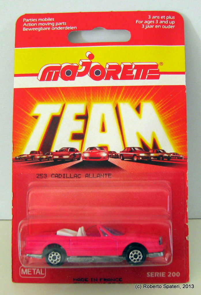 Majorette Cadillac Allante (n.253)